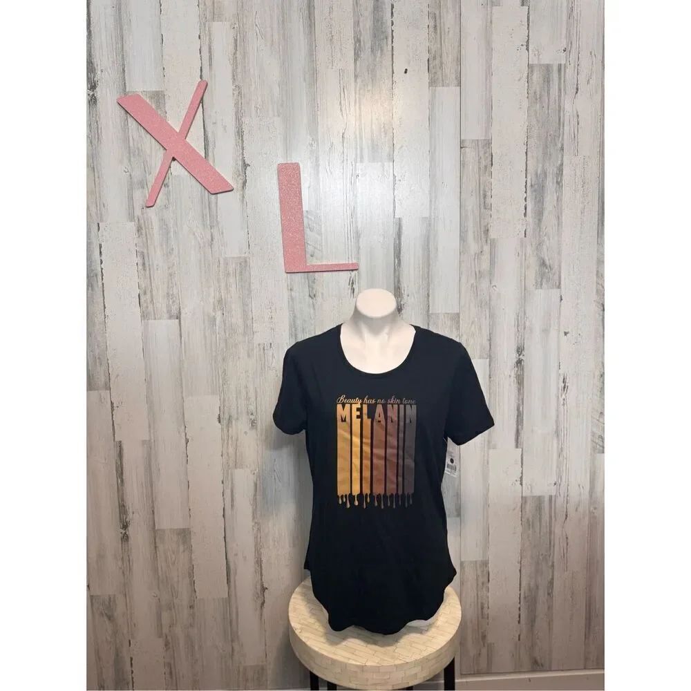 INDENT black blouse size 1XL